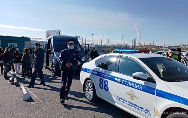 В Улан-Удэ прошли учения по ликвидации аварии на газозаправочной станции