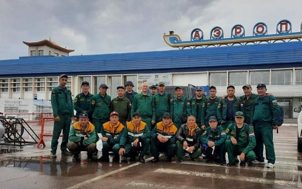 Ещё 20 пожарных из Бурятии отправились в Якутию сражаться с бушующей стихией