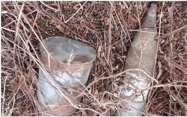 В приграничном районе Бурятии в поле найдены 6 снарядов 
