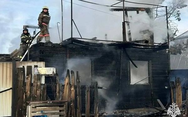 В Бурятии за сутки рожарно-спасательные подразделения реагировали на 7 возгораний