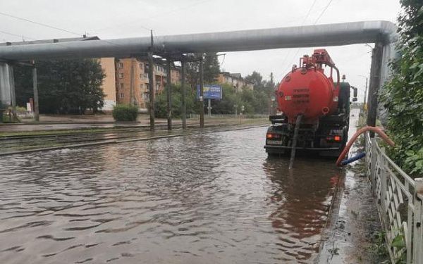 В Улан-Удэ за сутки выпала половина месячной нормы осадков