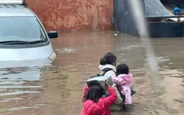 В соседнем Улан-Баторе после дождей случился потоп