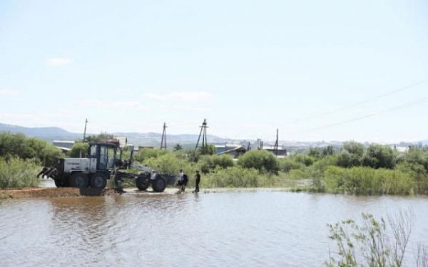 На реках Улан-Удэ уровень воды понижается