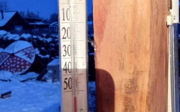 В селе в Бурятии температура опустилась до минус 52 градуса