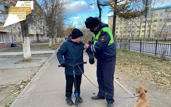 В рамках нацпроекта «Безопасные и качественные автомобильные дороги» в г. Улан-Удэ проведен профилактический рейд «Пешеходный переход»