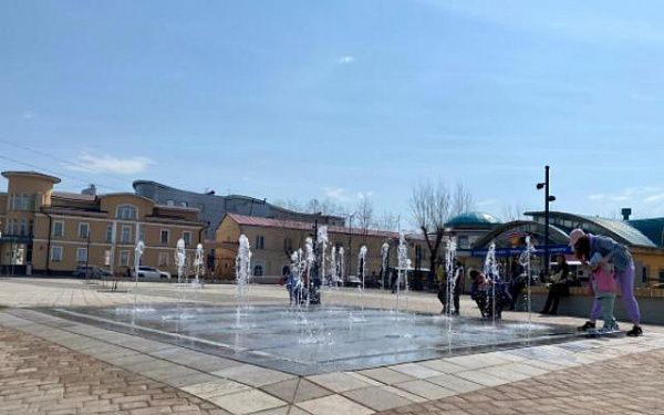 В Улан-Удэ начали консервировать фонтаны к зиме