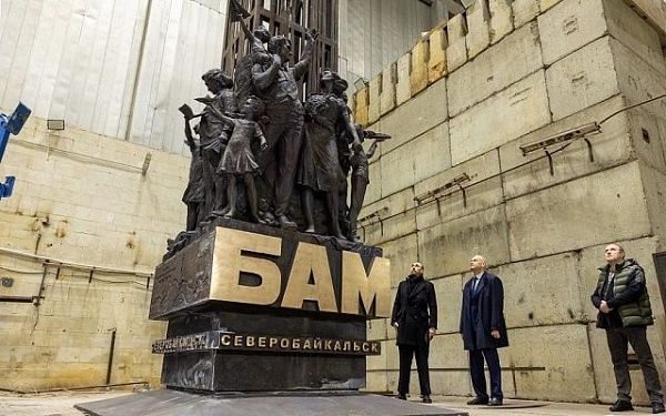 В Северобайкальске готовятся к открытию монумента в честь 50-летнего юбилея БАМа
