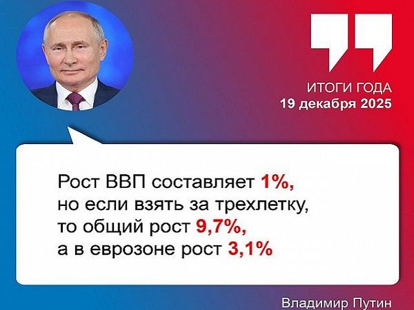 Рост ВВП в 2025 году - 1%, это осознанные действия со стороны правительства и центрального банка