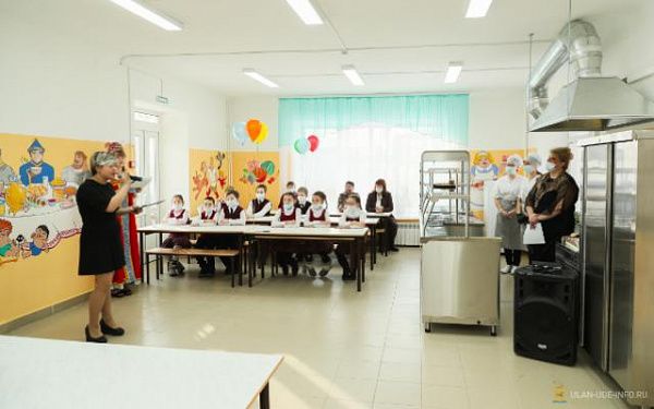 В школе №41 открылся долгожданный пищеблок
