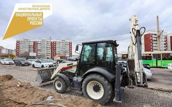 В Улан-Удэ начали ремонтировать городские дороги