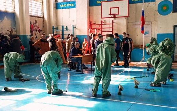 Росгвардейцы судили спартакиаду молодежи допризывного возраста в Бурятии 