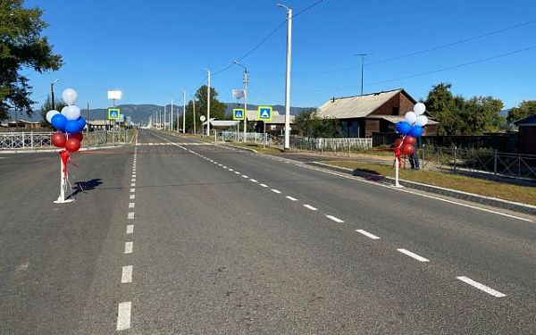 В Селенгинском районе Бурятии после реконструкции открыли участок дороги на «Щучку»
