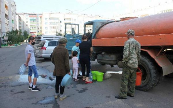 На ул. Ключевская коммунальные службы восстановили водоснабжение в 4-х домах