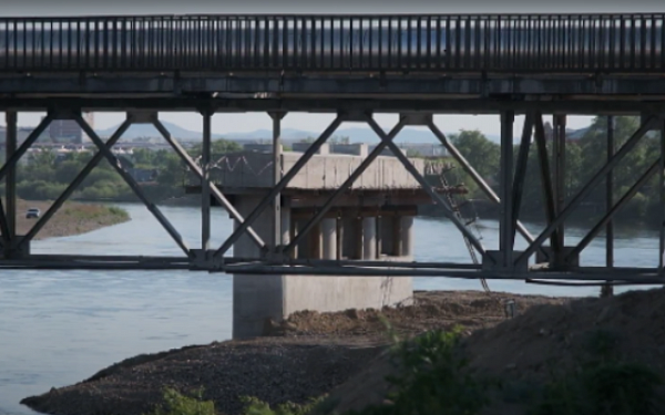 В Улан-Удэ завершается строительство первого пролета третьего моста через Уду