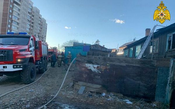 Аварийный режим работы электрооборудования стал причиной пожара в многоквартирном доме в Улан-Удэ