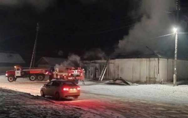 Огонь оставил без почты село в Бурятии 