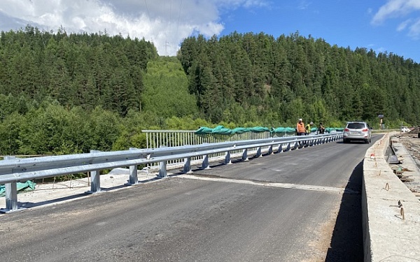 В Бурятии приступили ко второму этапу ремонта на мосту через реку Хаим