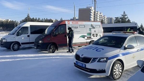 В г. Улан-Удэ проходят рейды по проверке безопасности пассажирских перевозок
