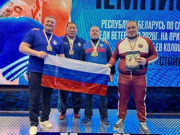 Борец из Бурятии – чемпион по вольной борьбе среди ветеранов 2026