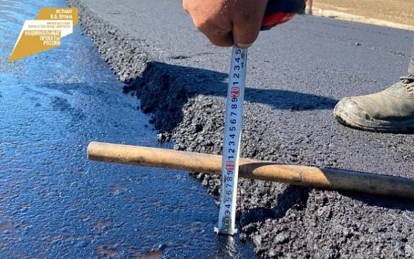 В Тарбагатайском районе Бурятии продолжается капитальный ремонт региональной дороги
