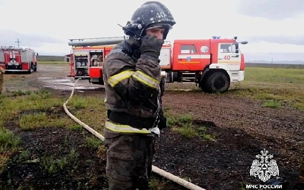 В Бурятии за сутки пожарные подразделения реагировали на 4 возгорания