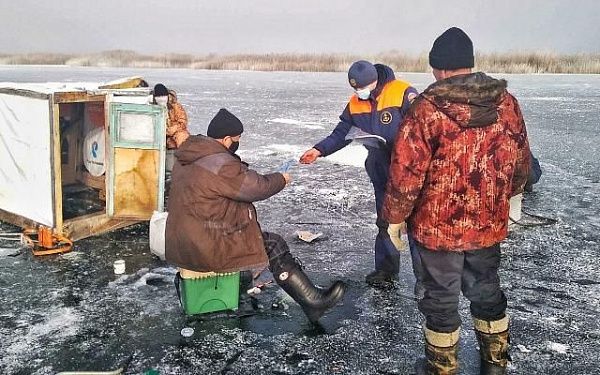 Ледовая обстановка на водных объектах: особое внимание – детям!