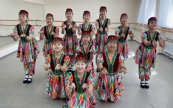 Детский ансамбль из Бурятии принимает участие в Дельфийских играх России
