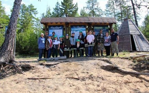 Экологическая акция «Чистый берег Байкала» в заказнике Федерального значения «Фролихинский»