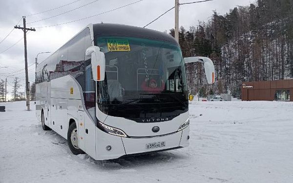 Три больших автобуса «Ютонг» запустили между Улан-Удэ и Курумканом