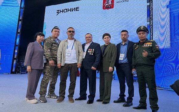 Ветераны СВО из Бурятии приняли участие в форуме «Вместе победим»