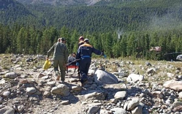 В Окинском районе Бурятии спасли туриста