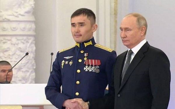 Военнослужащий из Бурятии стал Героем России