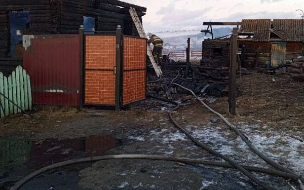Огонь в очередной раз стал причиной трагедии в Бурятии
