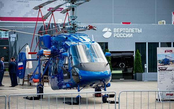 У-УАЗ впервые представил модернизированный легкий вертолет Ка-226Т на форуме «Армия»