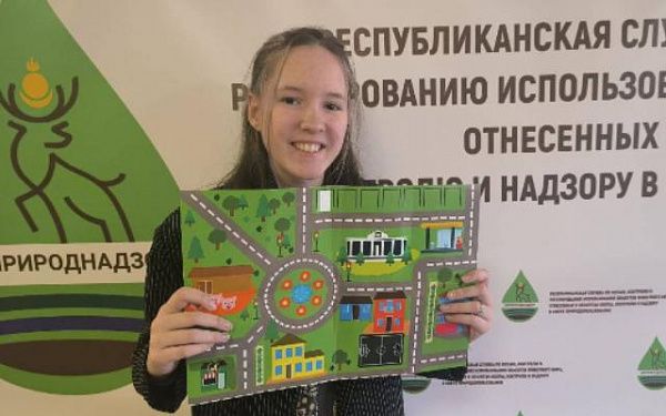 Школьница из Улан-Удэ создала уникальную экологическую игру "Дети za экологию"   