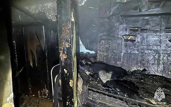 В Улан-Удэ на пожаре погиб мужчина 