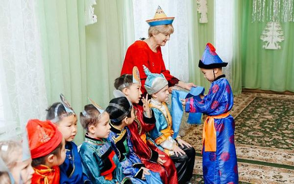 Воспитанники детского сада «Алёнушка» познакомились с традициями празднования Сагаалгана