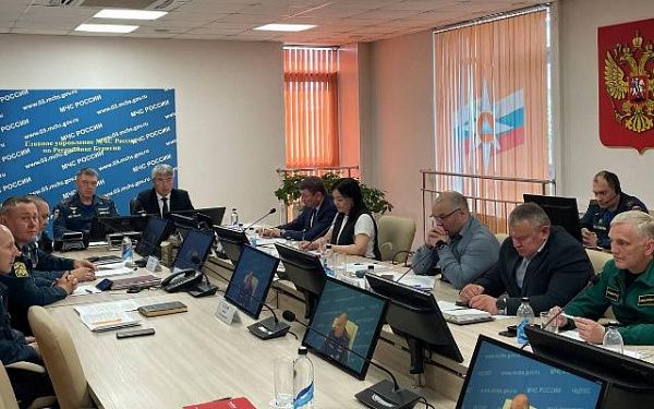 Глава Бурятии принял участие в совещании под руководством Министра МЧС России 