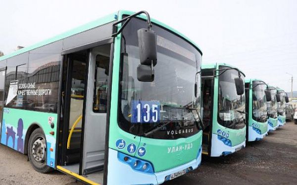Автопарк Улан-Удэ обновится ещё ста автобусами до конца года
