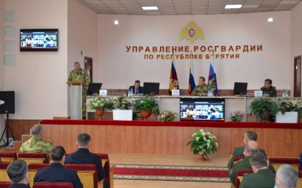 Директор Росгвардии генерал армии Виктор Золотов находится с рабочим визитом в республике Бурятия