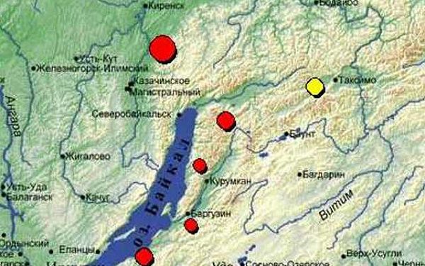 На севере Бурятии произошло землетрясение