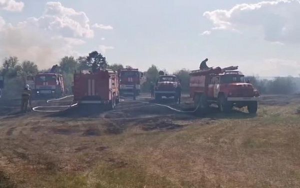 Крупный пожар в Заиграевском районе локализован