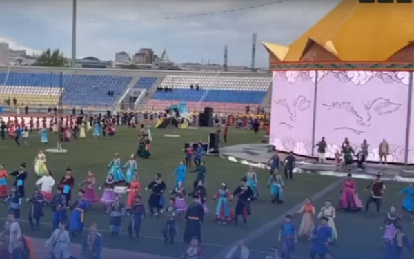 В Улан-Удэ проходят репетиции перед главным мероприятием празднования 100-летия 