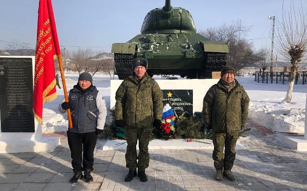 В Улан-Удэ прошло чествование легендарного танкового полка