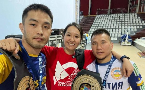 Два бурятских борца стали чемпионами международного турнира "Baikal Open" 