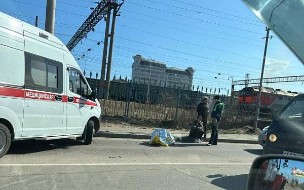 В центре Улан-Удэ сбили человека