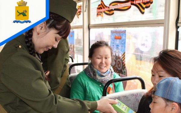 В День Победы в Улан-Удэ будет курсировать праздничный трамвай
