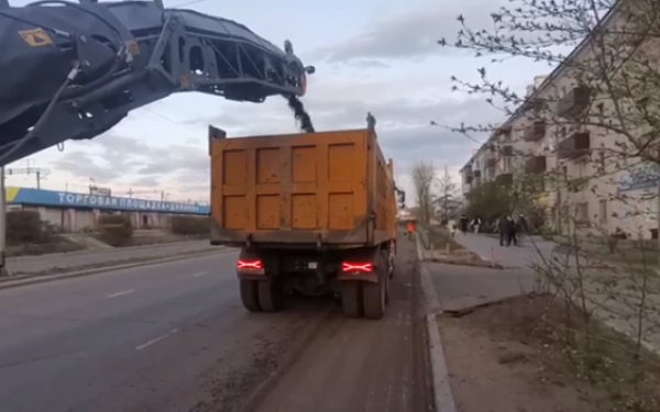 В Улан-Удэ ремонтируют ключевую улицу столицы Бурятии