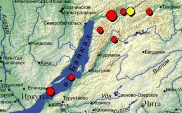 Землетрясение произошло на севере Бурятии