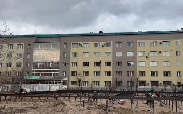 В столице Бурятии началось строительство нового приемного отделения для больницы скорой медицинской помощи